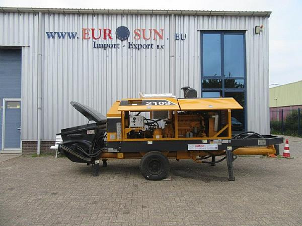 2014 PUTZMEISTER BSA 21 09 H - D - 고정식 콘크리트 펌프 : 사진 1 2014 PUTZMEISTER BSA 21 09 H - D - 고정식 콘크리트 펌프 : 사진 1