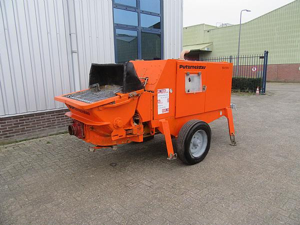 2014 PUTZMEISTER BSA1005 DC trailer mounted. - 고정식 콘크리트 펌프 : 사진 1 2014 PUTZMEISTER BSA1005 DC trailer mounted. - 고정식 콘크리트 펌프 : 사진 1