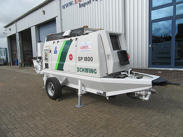 2014 SCHWING BP 1800 D -129 KW static pump - 고정식 콘크리트 펌프 : 사진 1 2014 SCHWING BP 1800 D -129 KW static pump - 고정식 콘크리트 펌프 : 사진 1
