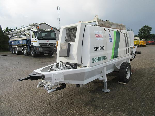 2014 SCHWING BP 1800 D -129 KW static pump - 고정식 콘크리트 펌프 : 사진 3 2014 SCHWING BP 1800 D -129 KW static pump - 고정식 콘크리트 펌프 : 사진 3