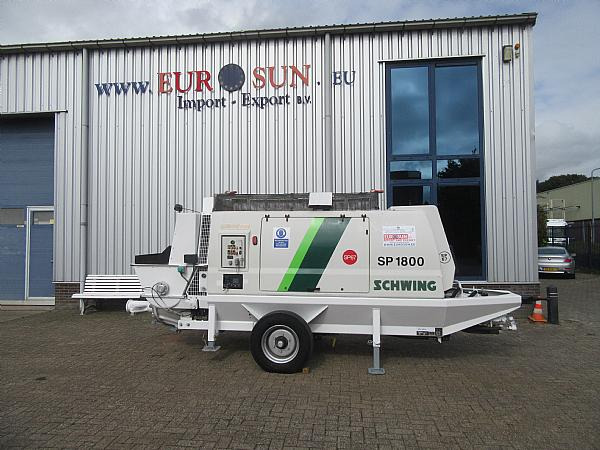 2014 SCHWING BP 1800 D -129 KW static pump - 고정식 콘크리트 펌프 : 사진 2 2014 SCHWING BP 1800 D -129 KW static pump - 고정식 콘크리트 펌프 : 사진 2