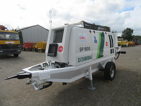 2014 SCHWING BP 1800 D -129 KW static pump - 고정식 콘크리트 펌프 : 사진 4 2014 SCHWING BP 1800 D -129 KW static pump - 고정식 콘크리트 펌프 : 사진 4