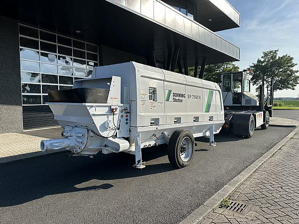 2022 SCHWING SP 7500 E -250 kw trailer pump - 고정식 콘크리트 펌프 : 사진 3 2022 SCHWING SP 7500 E -250 kw trailer pump - 고정식 콘크리트 펌프 : 사진 3