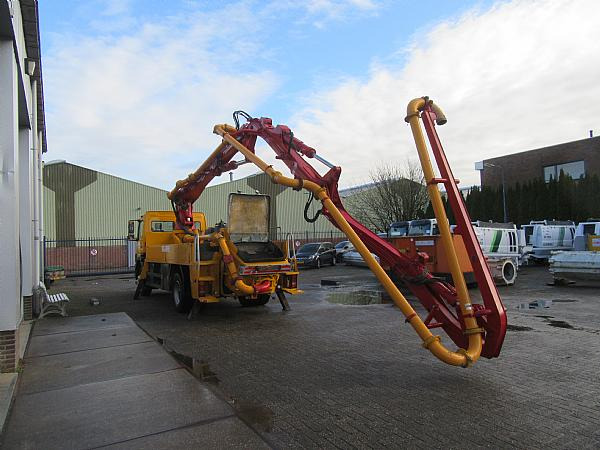 PUTZMEISTER M20.4 - MB 1929 4x2 - 콘크리트 펌프 트럭 : 사진 3 PUTZMEISTER M20.4 - MB 1929 4x2 - 콘크리트 펌프 트럭 : 사진 3