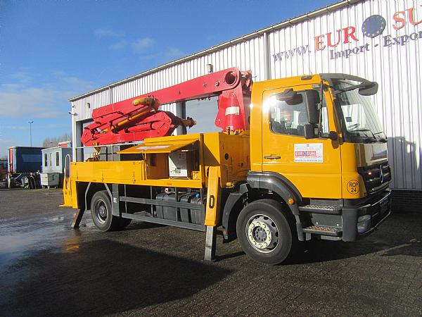 PUTZMEISTER M20.4 - MB 1929 4x2 - 콘크리트 펌프 트럭 : 사진 1 PUTZMEISTER M20.4 - MB 1929 4x2 - 콘크리트 펌프 트럭 : 사진 1