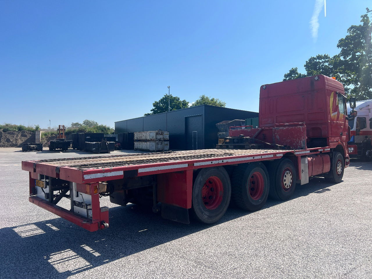 DAF XF 105.510 SC 8x2, Retarder - 드롭사이드/ 플랫베드 트럭 : 사진 3 DAF XF 105.510 SC 8x2, Retarder - 드롭사이드/ 플랫베드 트럭 : 사진 3