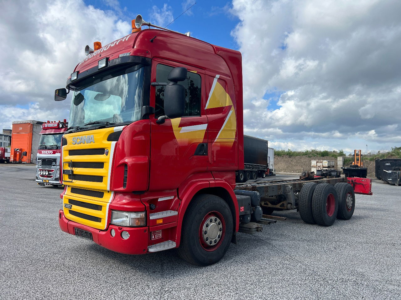 Scania R480 Highline 6x2, Retarder, Euro 5 - 캡 새시 트럭 : 사진 1 Scania R480 Highline 6x2, Retarder, Euro 5 - 캡 새시 트럭 : 사진 1
