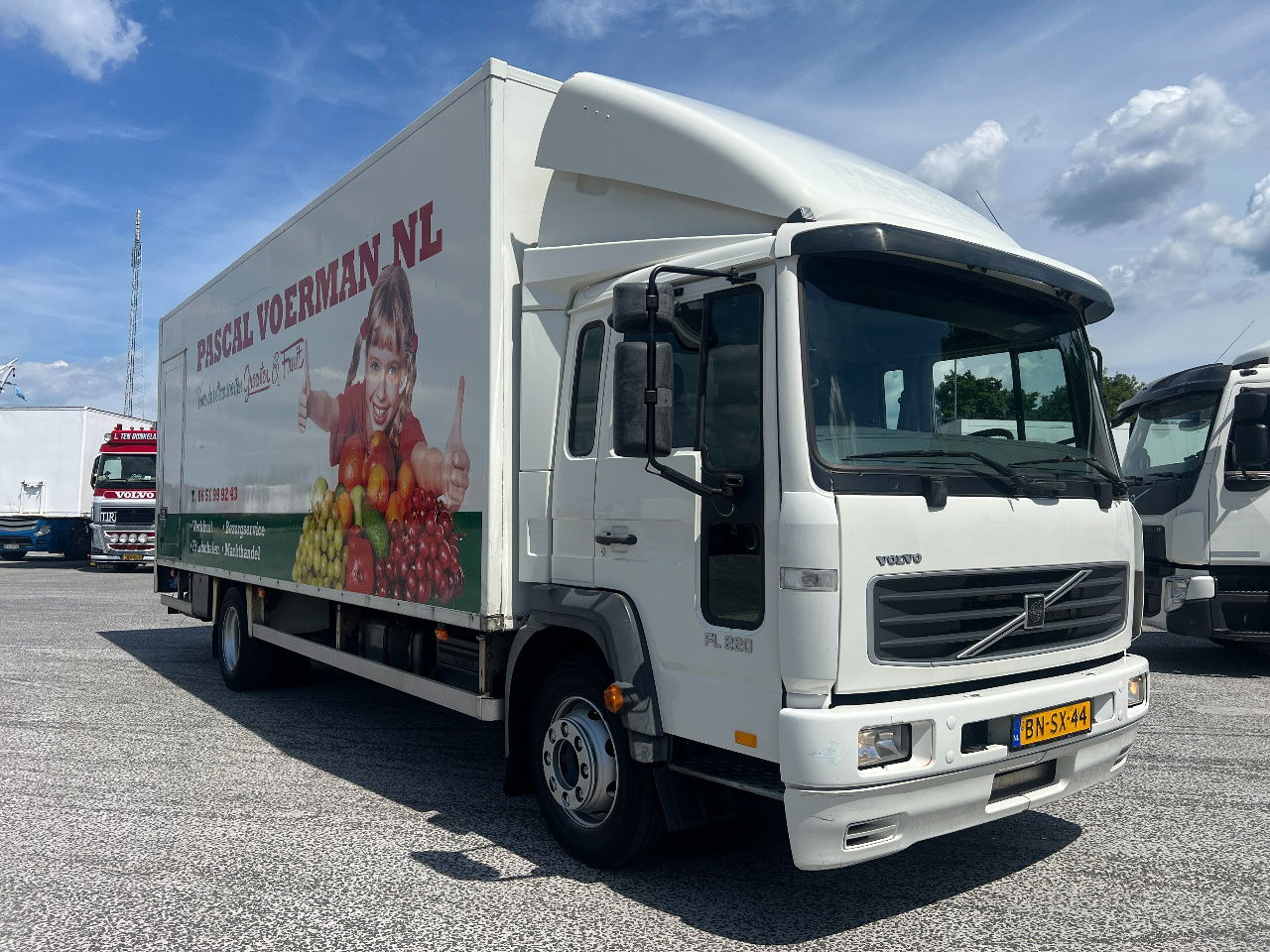 Volvo FL 612 220PK, Euro 3 - 박스 트럭 : 사진 2 Volvo FL 612 220PK, Euro 3 - 박스 트럭 : 사진 2