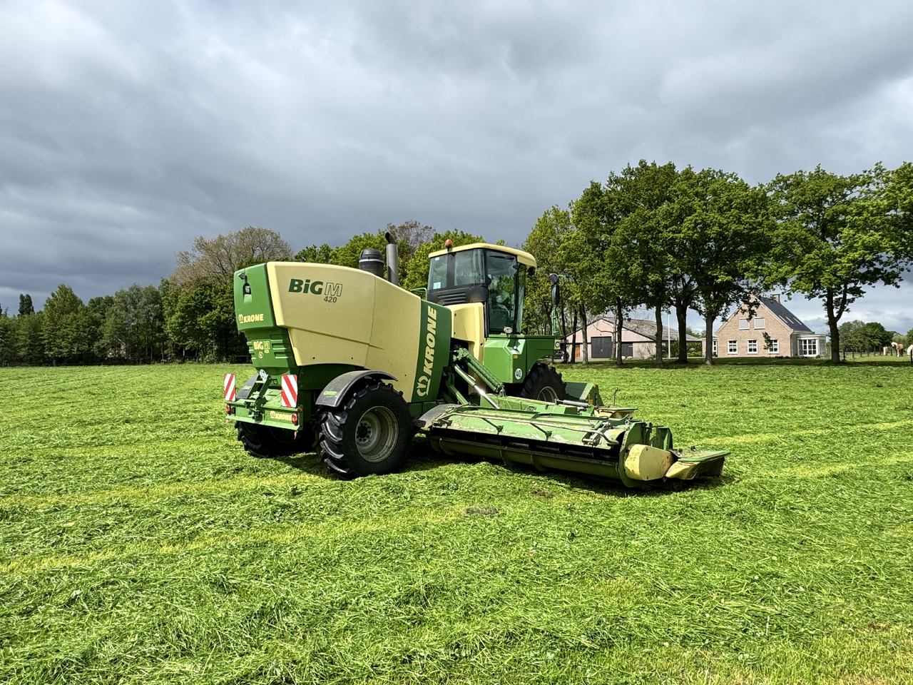 Krone Big M 420 CV - 모어 : 사진 3 Krone Big M 420 CV - 모어 : 사진 3