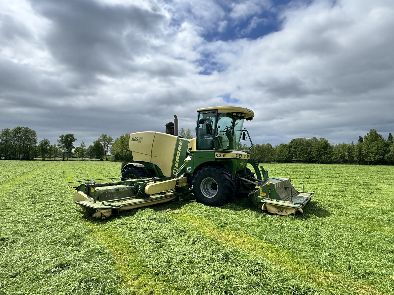 Krone Big M 420 CV - 모어 : 사진 4 Krone Big M 420 CV - 모어 : 사진 4
