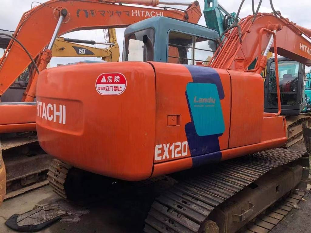 Hitachi EX 120-3 - 크롤러 굴삭기 : 사진 1 Hitachi EX 120-3 - 크롤러 굴삭기 : 사진 1