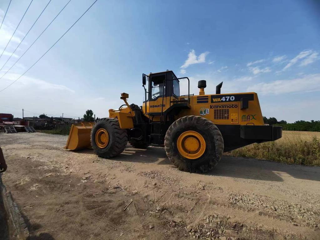 Komatsu WA 470-3 - 휠 로더 : 사진 1 Komatsu WA 470-3 - 휠 로더 : 사진 1