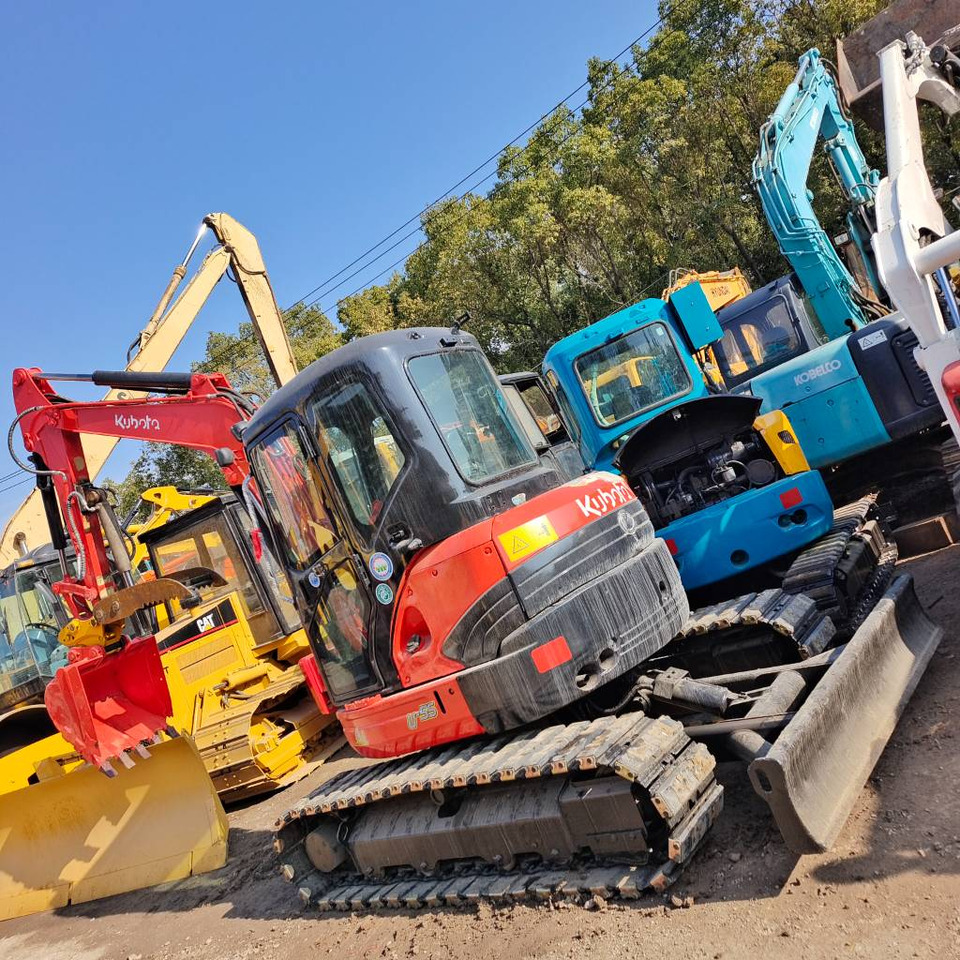 Kubota U 55 - 미니 굴삭기 : 사진 1 Kubota U 55 - 미니 굴삭기 : 사진 1