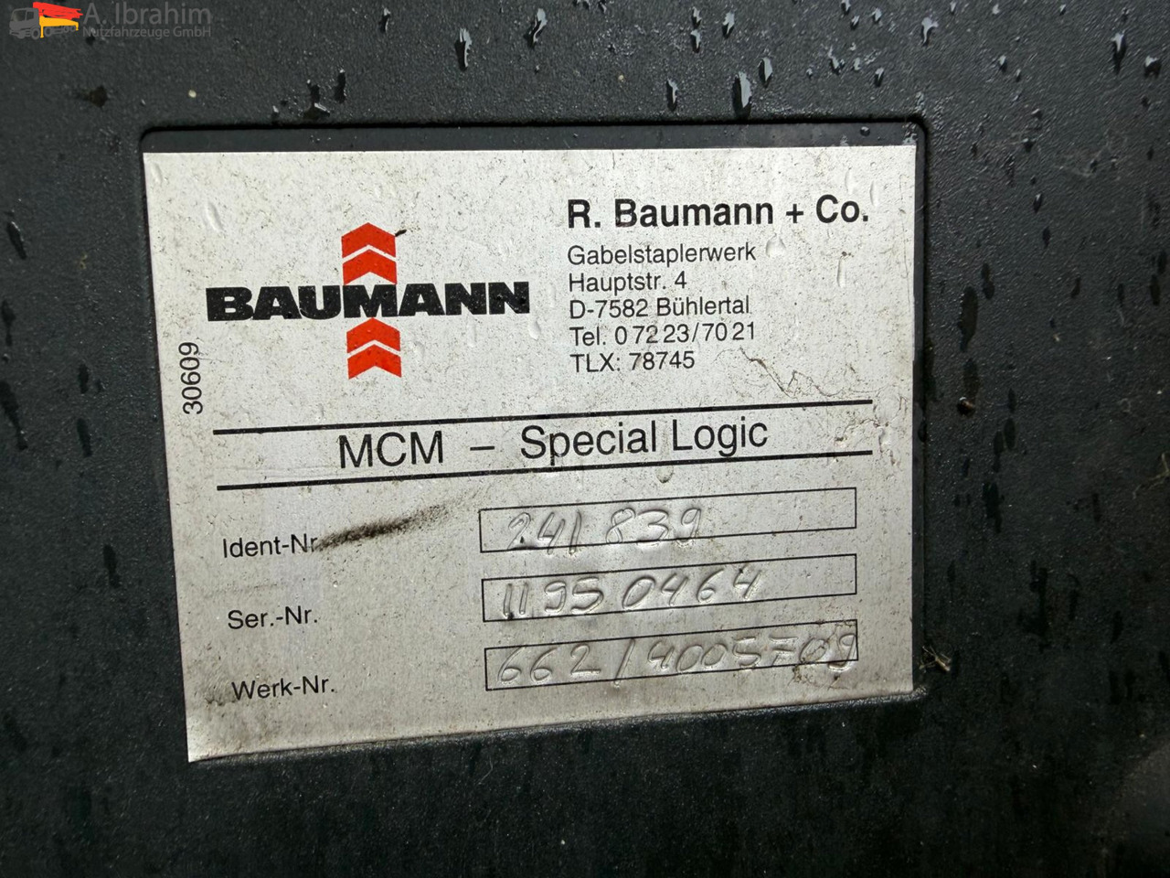 Baumann E 4S20/08 Elektrostapler | 2000 Kg Tragkraft | 80V Batterien - 사이드 로더 : 사진 5 Baumann E 4S20/08 Elektrostapler | 2000 Kg Tragkraft | 80V Batterien - 사이드 로더 : 사진 5