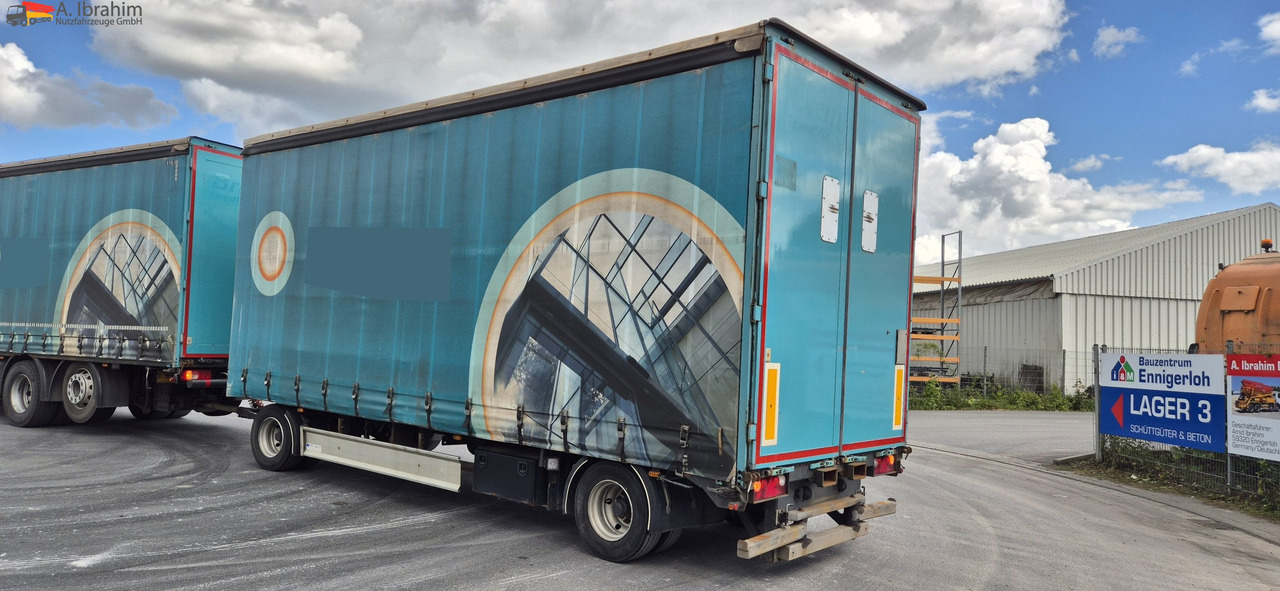 Fliegl ZPS 182 Edscha, Schiebeplane, Bordwande innenliegend - 커튼사이더 트레일러 : 사진 1 Fliegl ZPS 182 Edscha, Schiebeplane, Bordwande innenliegend - 커튼사이더 트레일러 : 사진 1