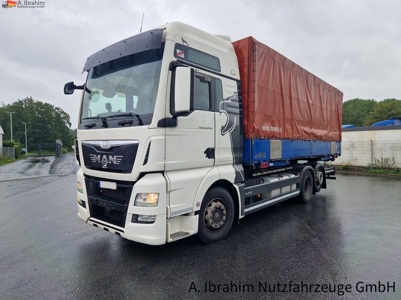 MAN TGX 26.440 BDF Chassis mit Brücke möglich - 커튼사이더 트럭 : 사진 1 MAN TGX 26.440 BDF Chassis mit Brücke möglich - 커튼사이더 트럭 : 사진 1