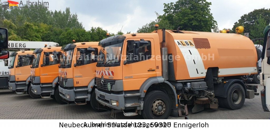 Mercedes-Benz 1823 DB 1823,Optifant 70, 3677 h Betriebsst., 2 Motors, 3 Pedals - 거리 청소 차량 : 사진 2 Mercedes-Benz 1823 DB 1823,Optifant 70, 3677 h Betriebsst., 2 Motors, 3 Pedals - 거리 청소 차량 : 사진 2