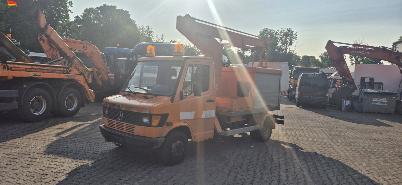 Mercedes-Benz 410D Ruthmann KL 90 Topzustand UVV gültig - 트럭 탑재 고가작업 플랫폼 : 사진 1 Mercedes-Benz 410D Ruthmann KL 90 Topzustand UVV gültig - 트럭 탑재 고가작업 플랫폼 : 사진 1