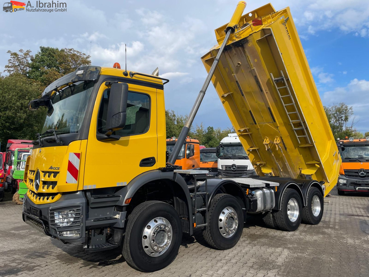 Mercedes-Benz AROCS 4143 8x4 Carnehl Kipper 20 m³ - 덤프트럭 : 사진 1 Mercedes-Benz AROCS 4143 8x4 Carnehl Kipper 20 m³ - 덤프트럭 : 사진 1