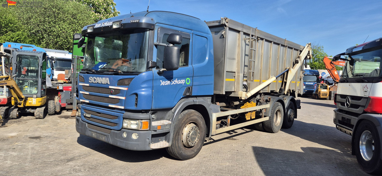 Scania P 380 Edelstahlkipper Tierentsorgung - 덤프트럭 : 사진 1 Scania P 380 Edelstahlkipper Tierentsorgung - 덤프트럭 : 사진 1