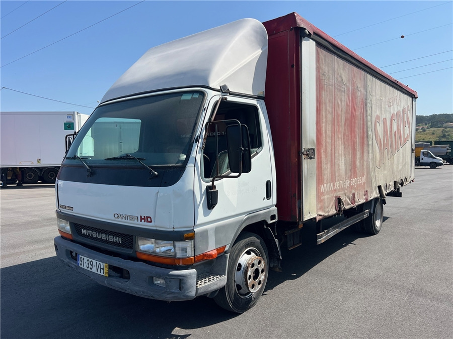 Mitsubishi FE659 - 커튼사이더 트럭 : 사진 1 Mitsubishi FE659 - 커튼사이더 트럭 : 사진 1