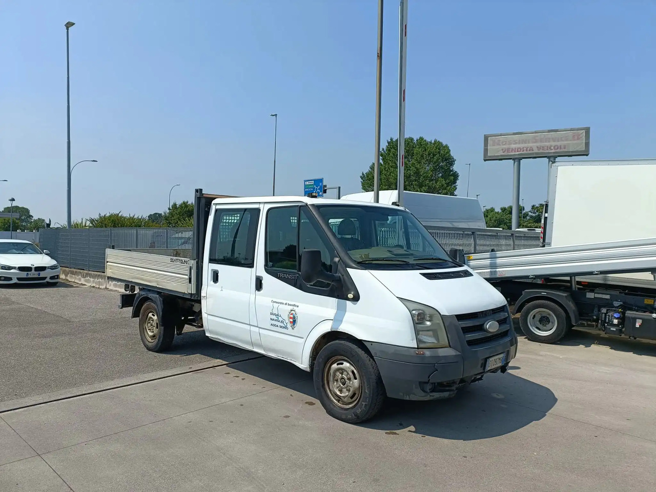 FORD TRANSIT DOPPIA CABINA - 플랫베드 밴 : 사진 2 FORD TRANSIT DOPPIA CABINA - 플랫베드 밴 : 사진 2