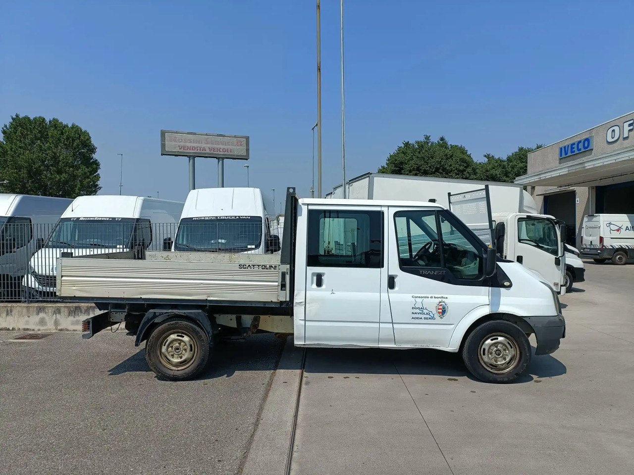 FORD TRANSIT DOPPIA CABINA - 플랫베드 밴 : 사진 3 FORD TRANSIT DOPPIA CABINA - 플랫베드 밴 : 사진 3