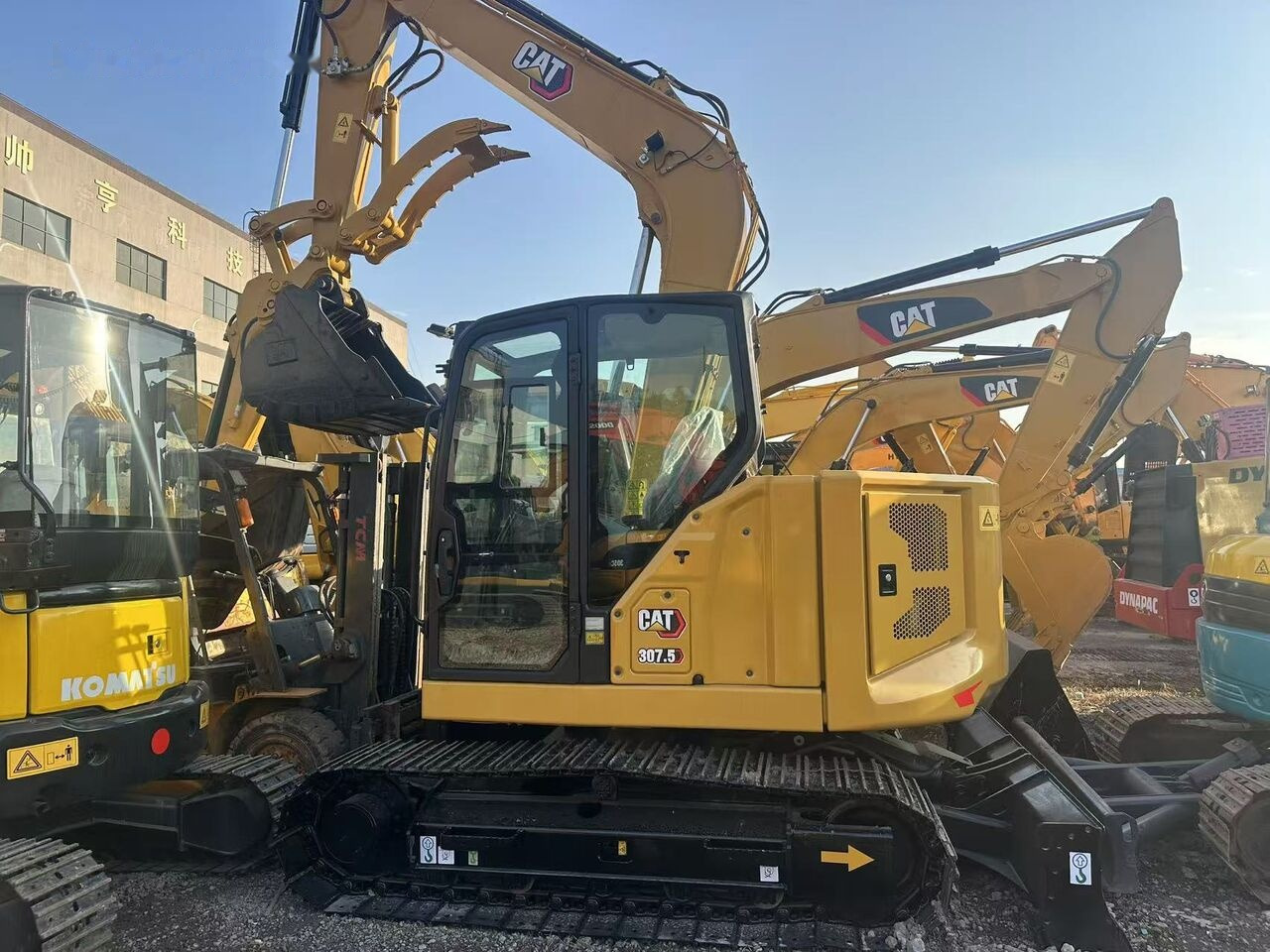 Caterpillar 307.5 - 크롤러 굴삭기 : 사진 3 Caterpillar 307.5 - 크롤러 굴삭기 : 사진 3