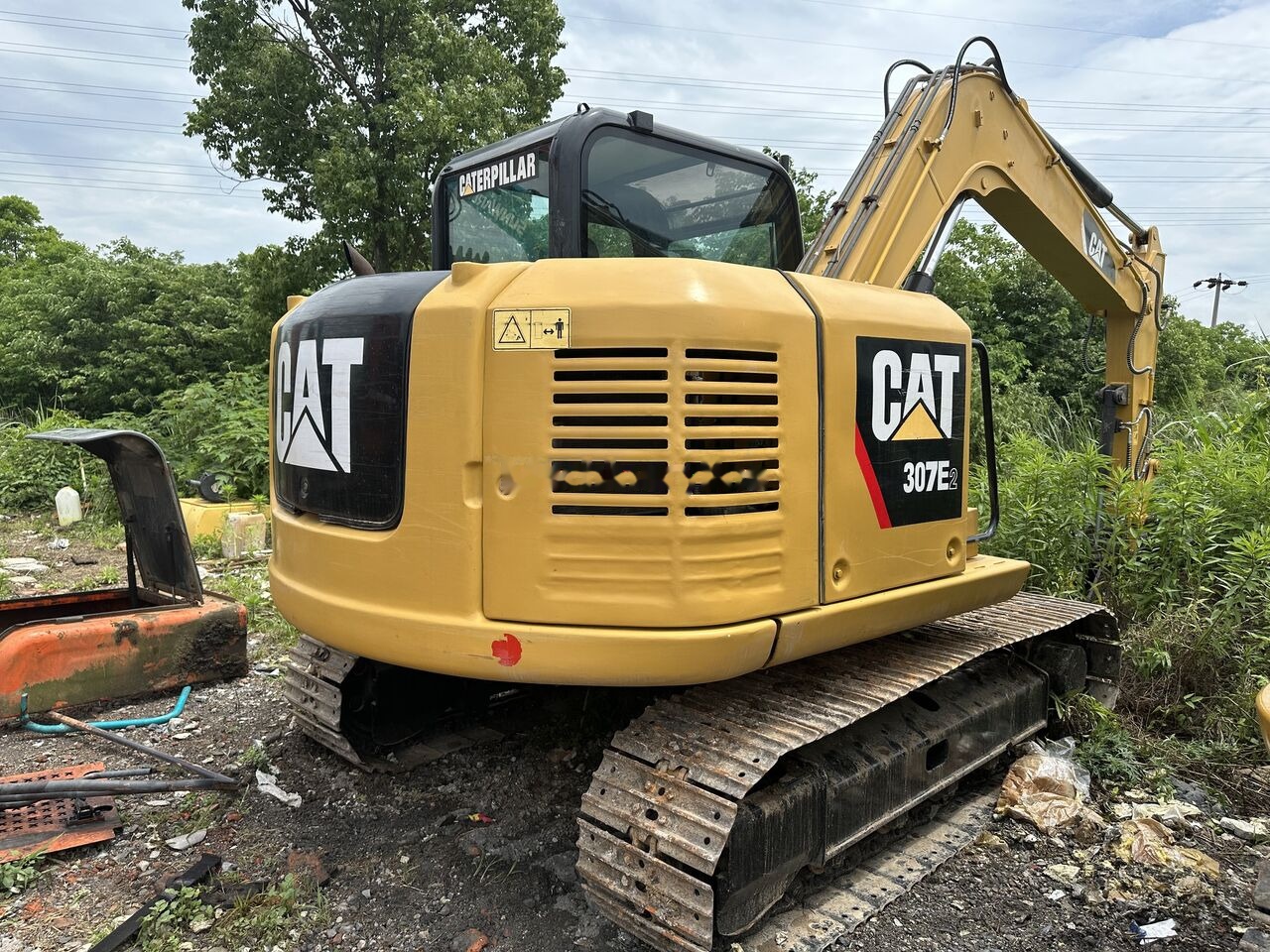 Caterpillar 307E - 크롤러 굴삭기 : 사진 2 Caterpillar 307E - 크롤러 굴삭기 : 사진 2