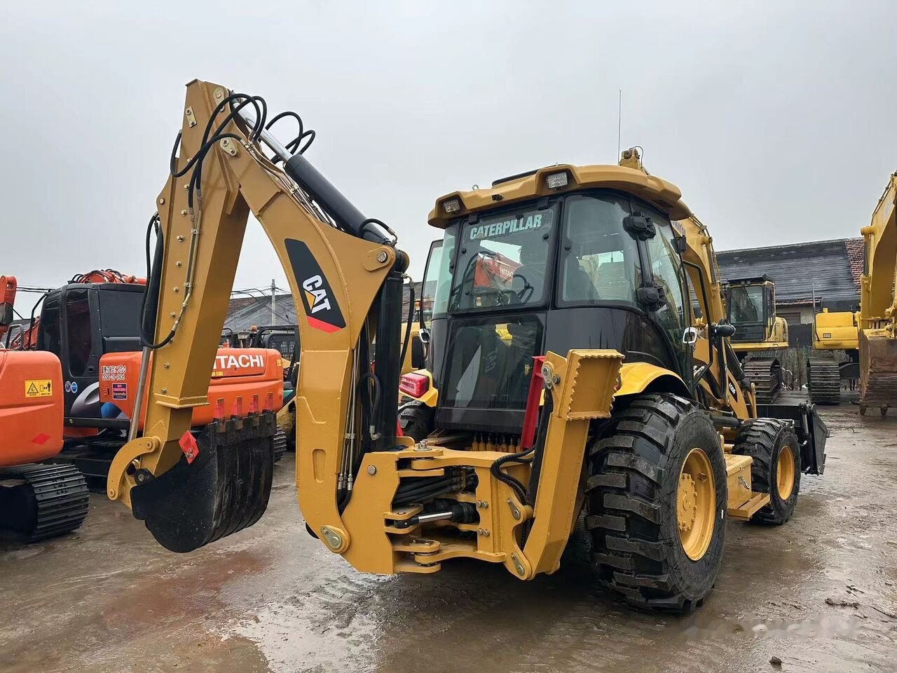 Caterpillar 420F - 백호 로더 : 사진 2 Caterpillar 420F - 백호 로더 : 사진 2