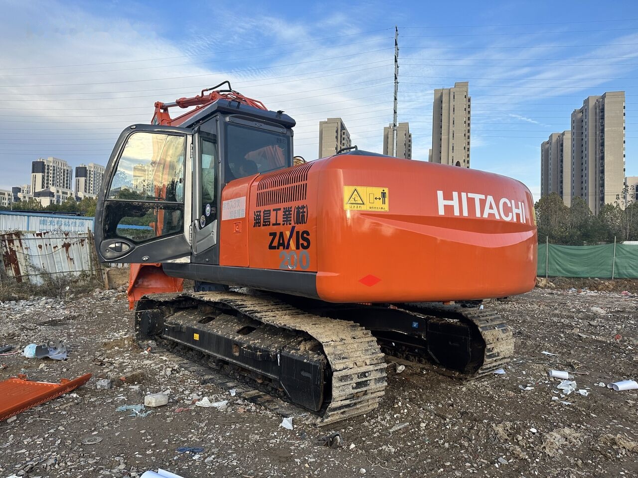 Hitachi ZX200-3 - 크롤러 굴삭기 : 사진 5 Hitachi ZX200-3 - 크롤러 굴삭기 : 사진 5