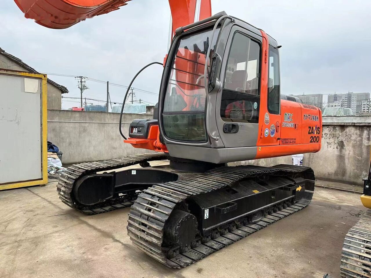 Hitachi ZX200 - 크롤러 굴삭기 : 사진 4 Hitachi ZX200 - 크롤러 굴삭기 : 사진 4