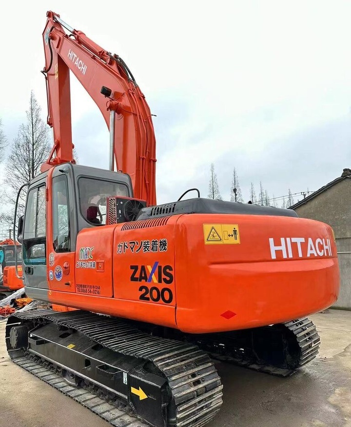 Hitachi ZX200 - 크롤러 굴삭기 : 사진 3 Hitachi ZX200 - 크롤러 굴삭기 : 사진 3