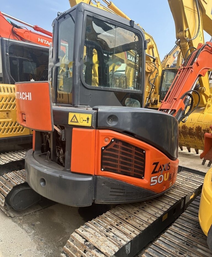 미니 굴삭기 Hitachi ZX50U-2 : 사진 6