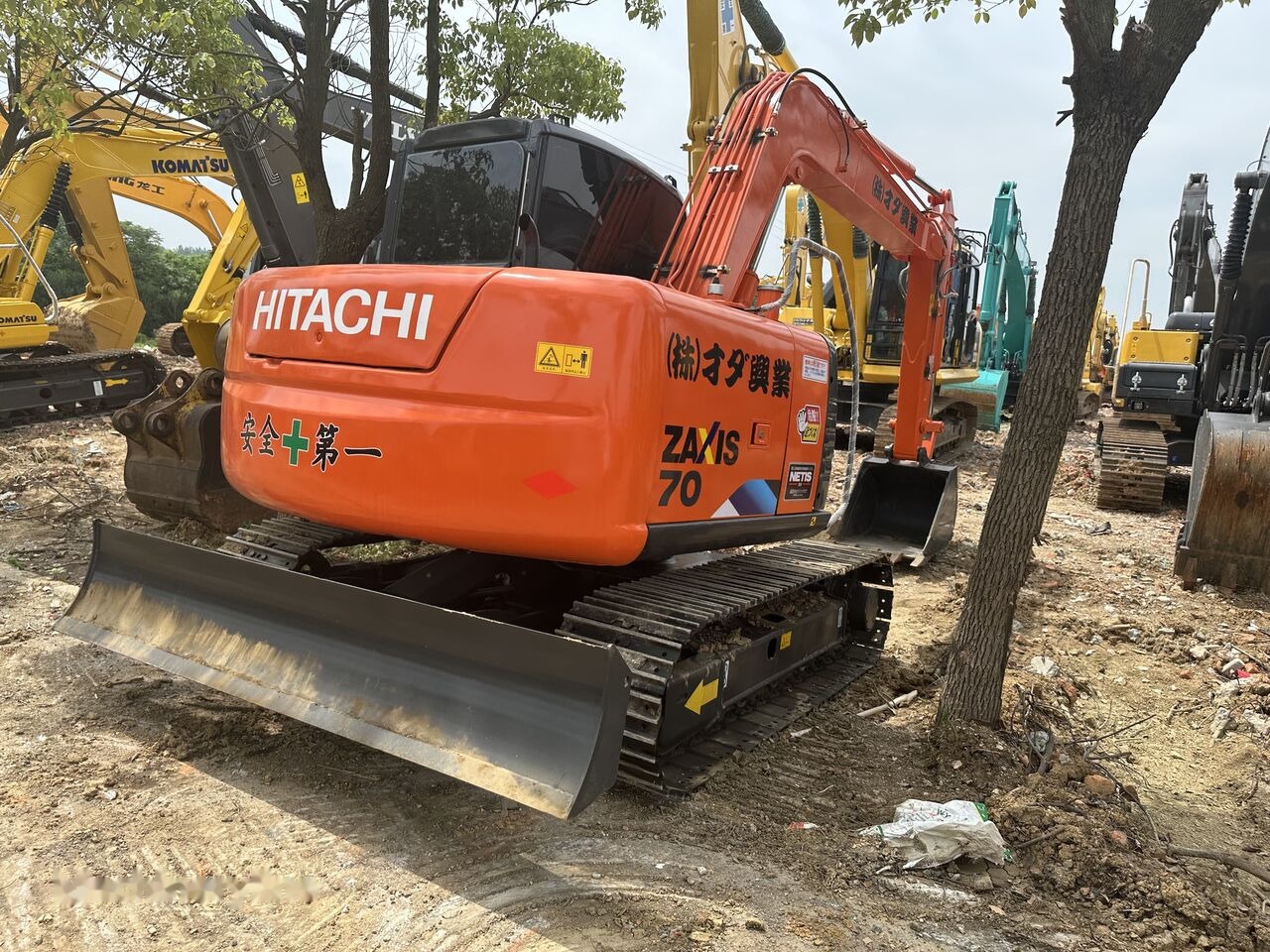 Hitachi ZX70 - 크롤러 굴삭기 : 사진 2 Hitachi ZX70 - 크롤러 굴삭기 : 사진 2