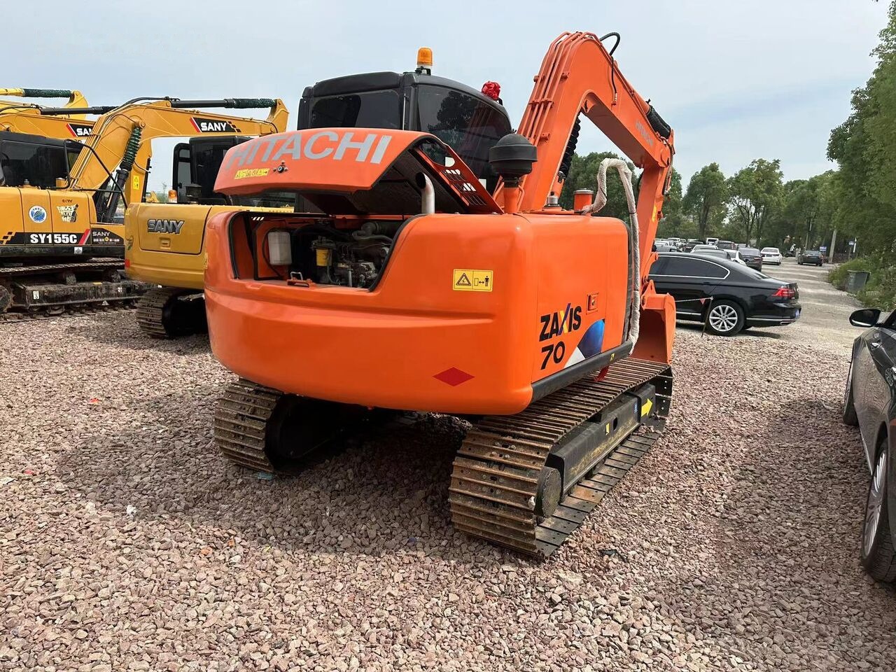 Hitachi ZX70 - 크롤러 굴삭기 : 사진 3 Hitachi ZX70 - 크롤러 굴삭기 : 사진 3