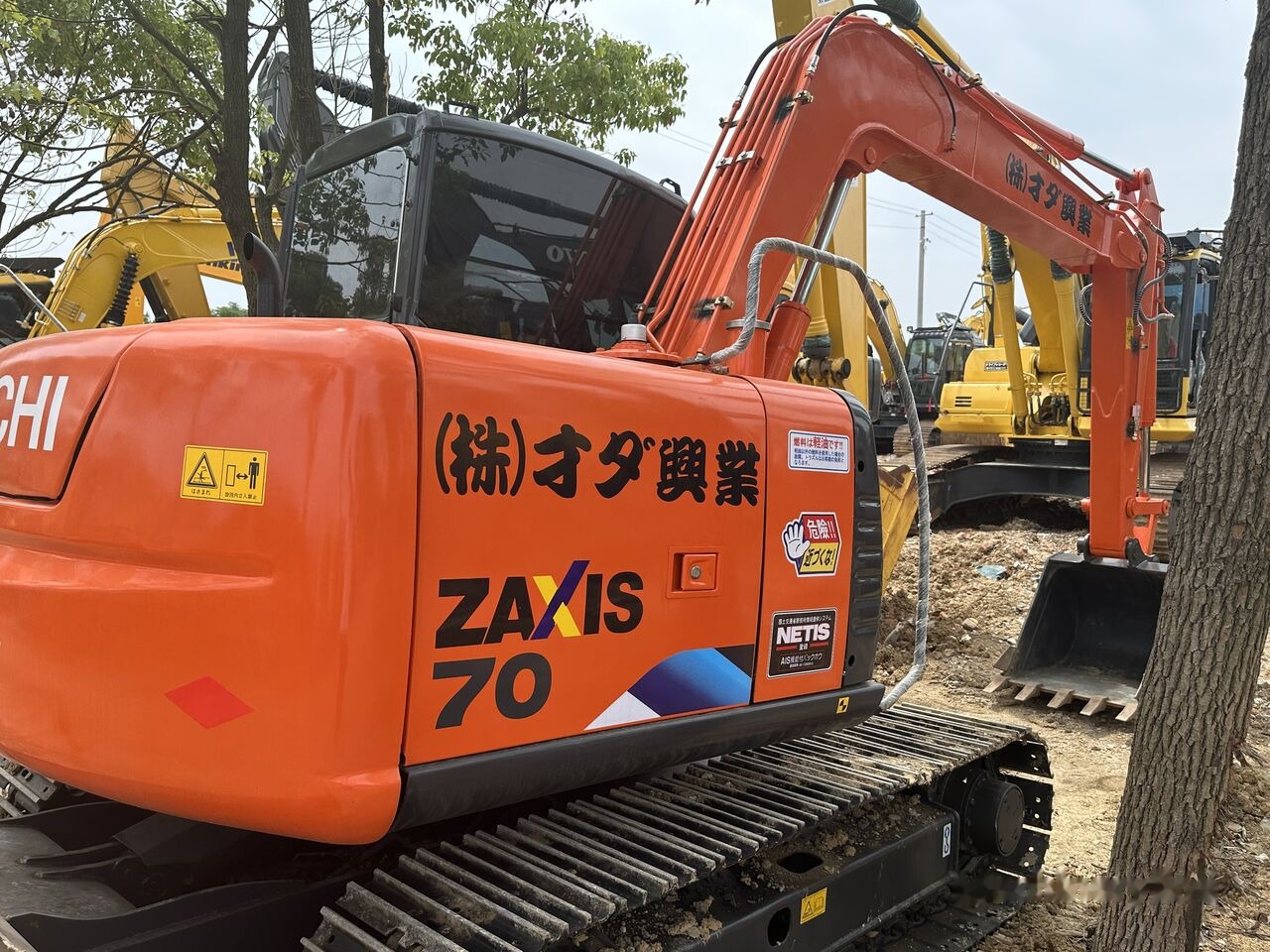 Hitachi ZX70 - 크롤러 굴삭기 : 사진 5 Hitachi ZX70 - 크롤러 굴삭기 : 사진 5