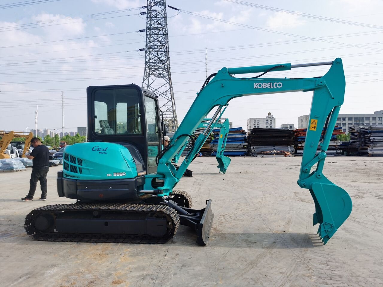 Kobelco SK55SR-5 - 크롤러 굴삭기 : 사진 4 Kobelco SK55SR-5 - 크롤러 굴삭기 : 사진 4