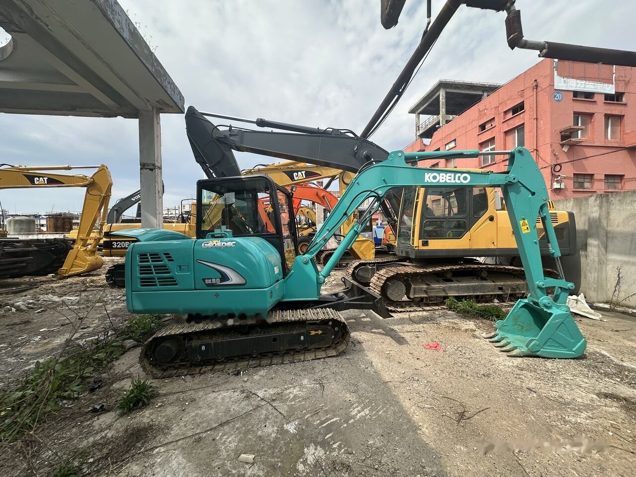 Kobelco SK60 - 미니 굴삭기 : 사진 4 Kobelco SK60 - 미니 굴삭기 : 사진 4