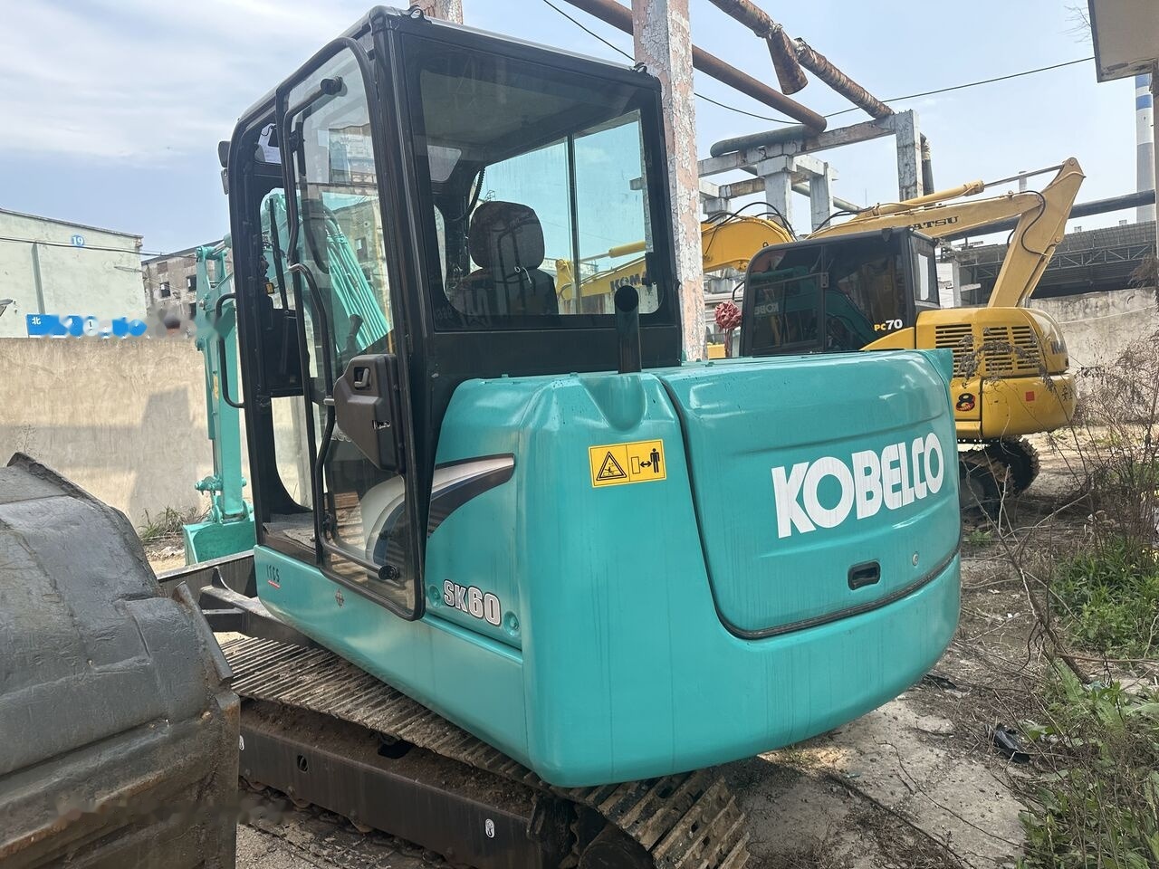 Kobelco SK60 - 미니 굴삭기 : 사진 3 Kobelco SK60 - 미니 굴삭기 : 사진 3