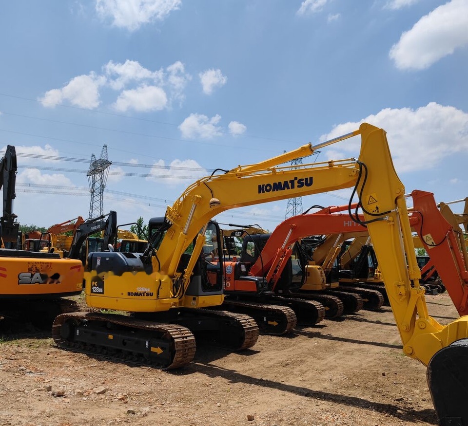 Komatsu PC128US - 크롤러 굴삭기 : 사진 2 Komatsu PC128US - 크롤러 굴삭기 : 사진 2