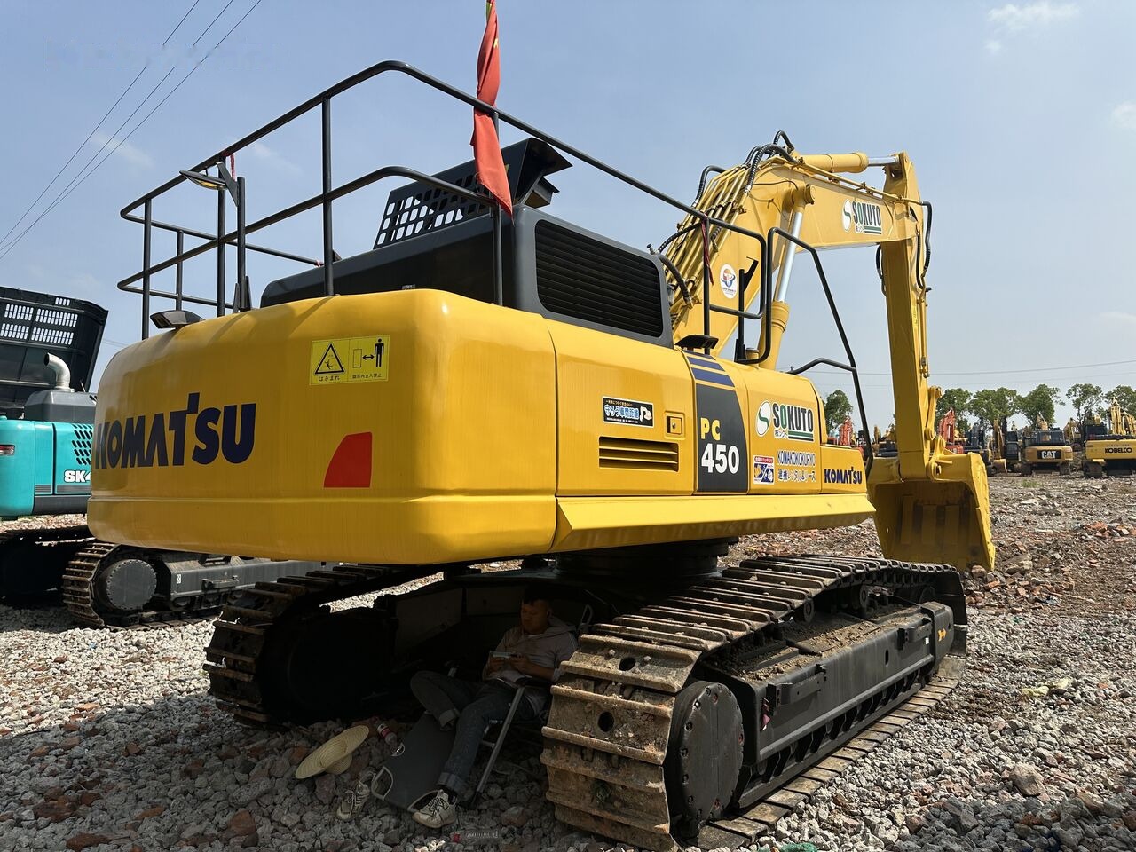 Komatsu PC450 - 크롤러 굴삭기 : 사진 2 Komatsu PC450 - 크롤러 굴삭기 : 사진 2
