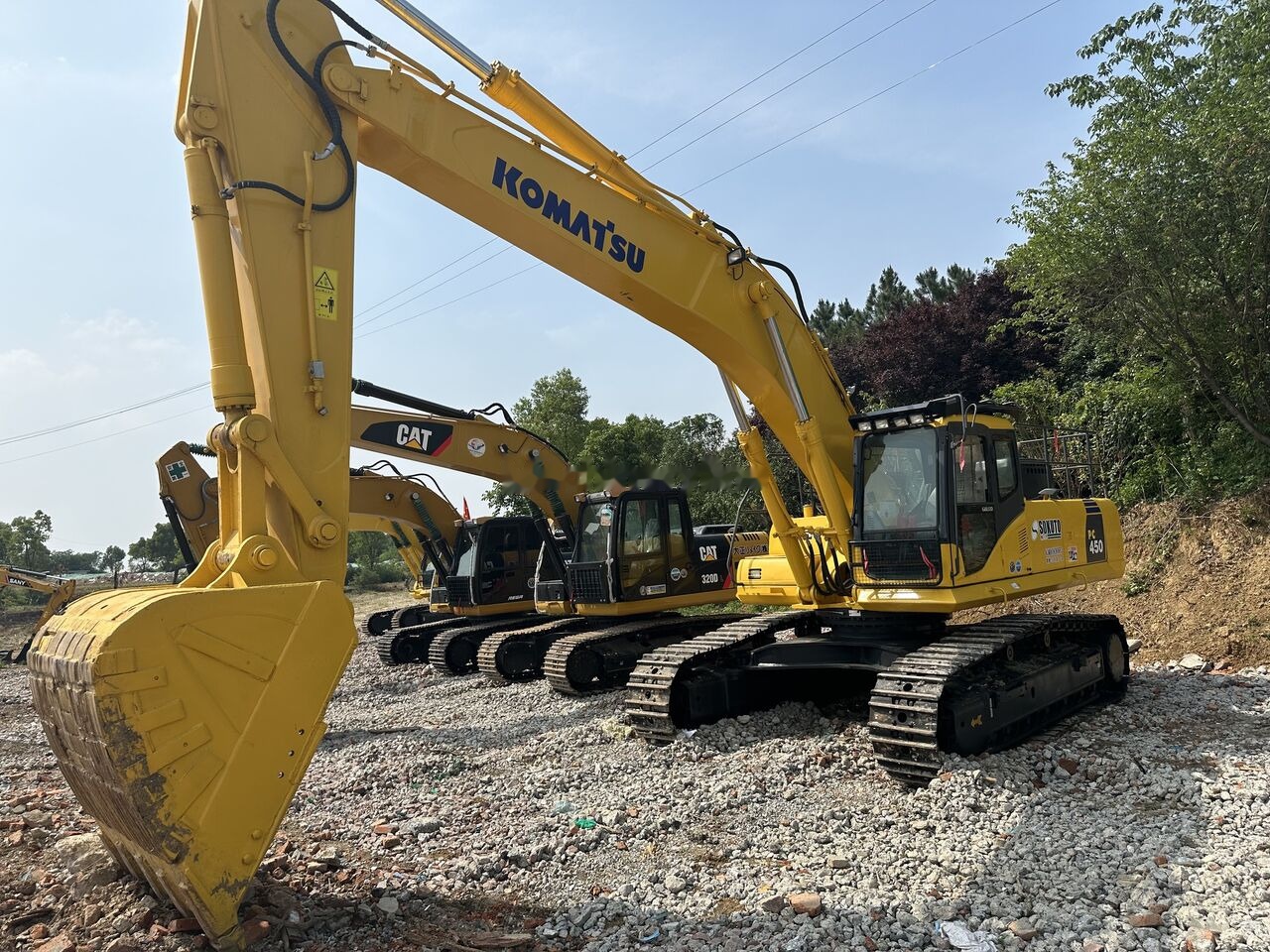 Komatsu PC450 - 크롤러 굴삭기 : 사진 5 Komatsu PC450 - 크롤러 굴삭기 : 사진 5
