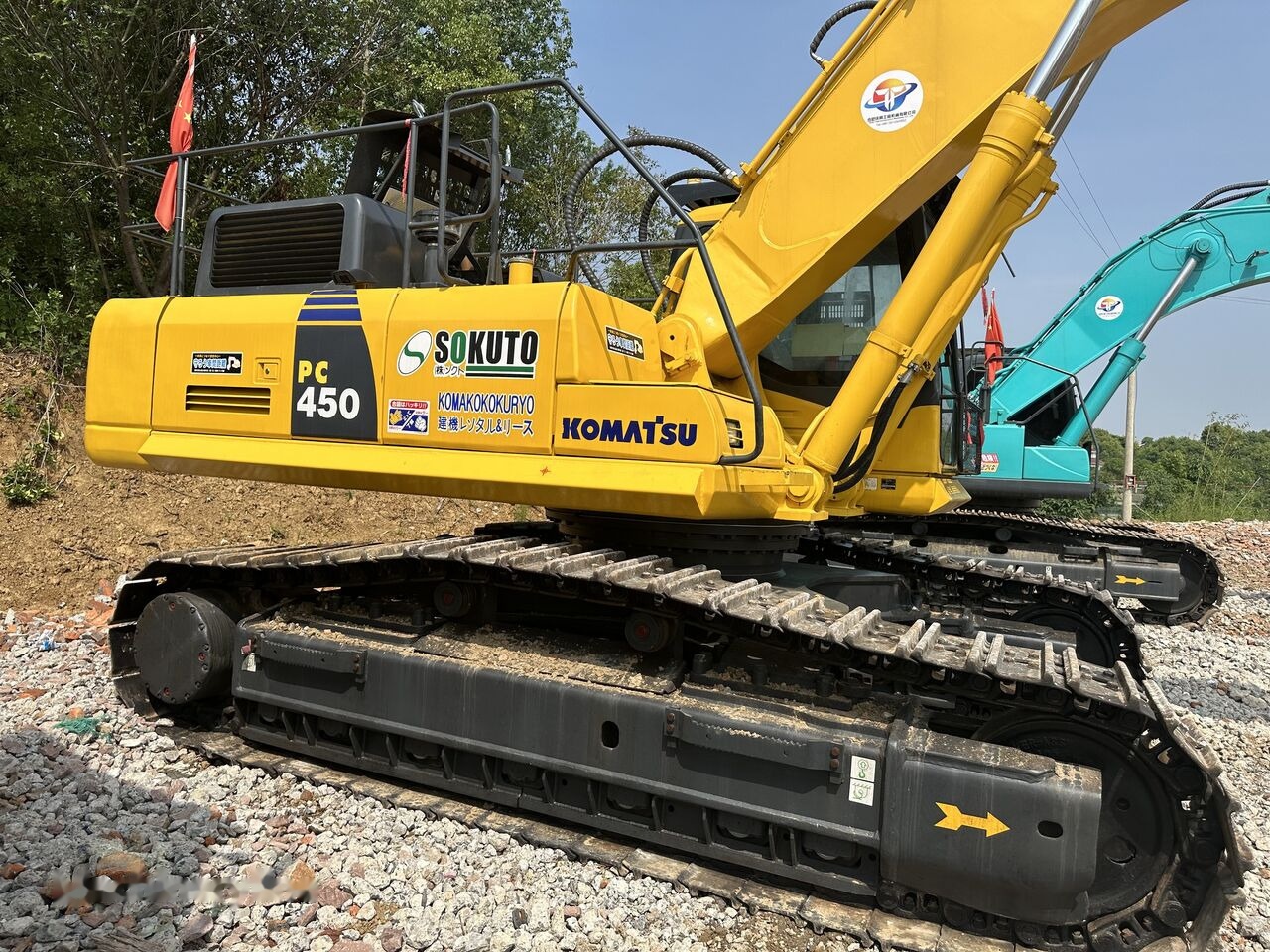 Komatsu PC450 - 크롤러 굴삭기 : 사진 3 Komatsu PC450 - 크롤러 굴삭기 : 사진 3