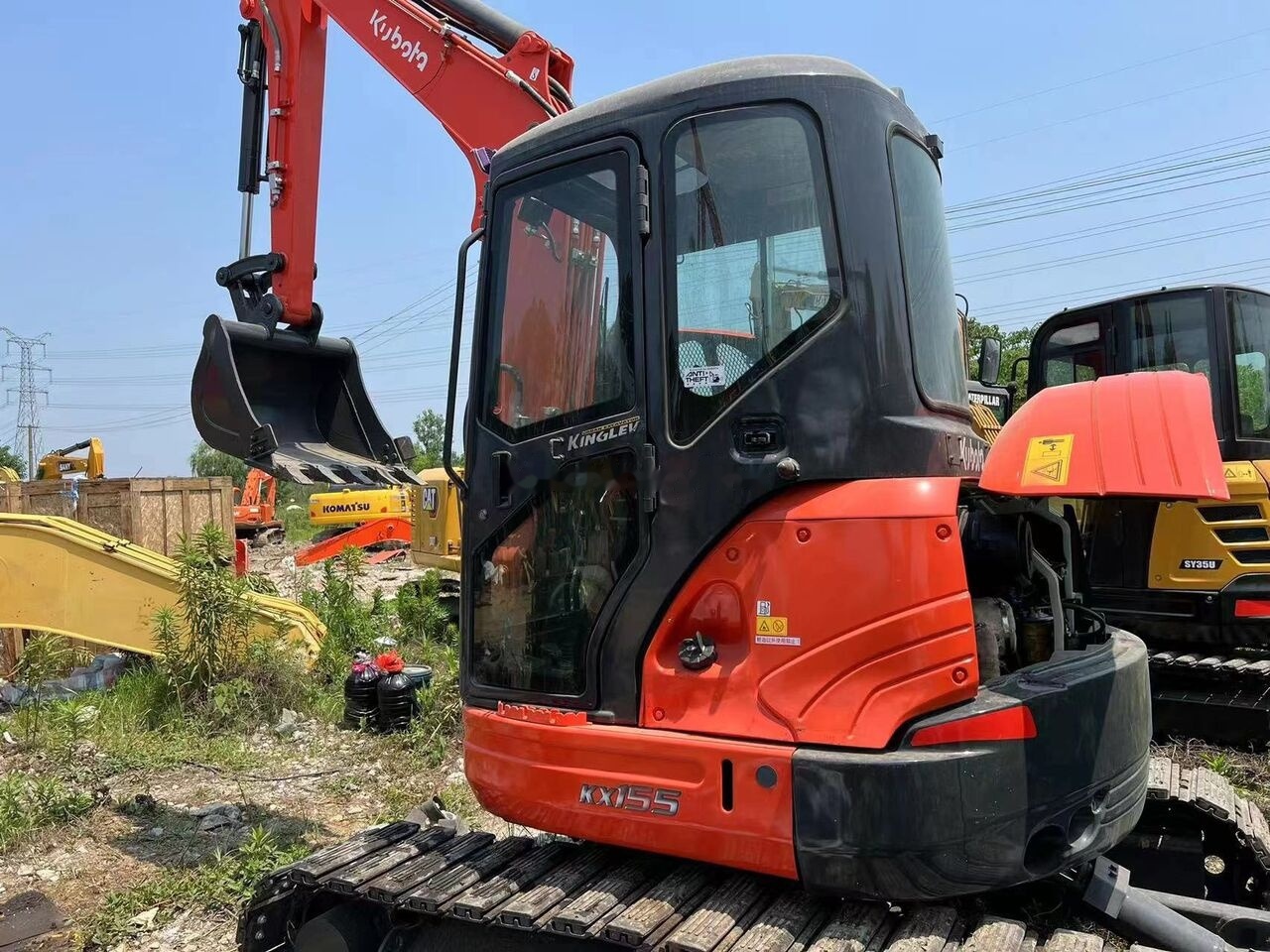 Kubota KX155 - 미니 굴삭기 : 사진 4 Kubota KX155 - 미니 굴삭기 : 사진 4