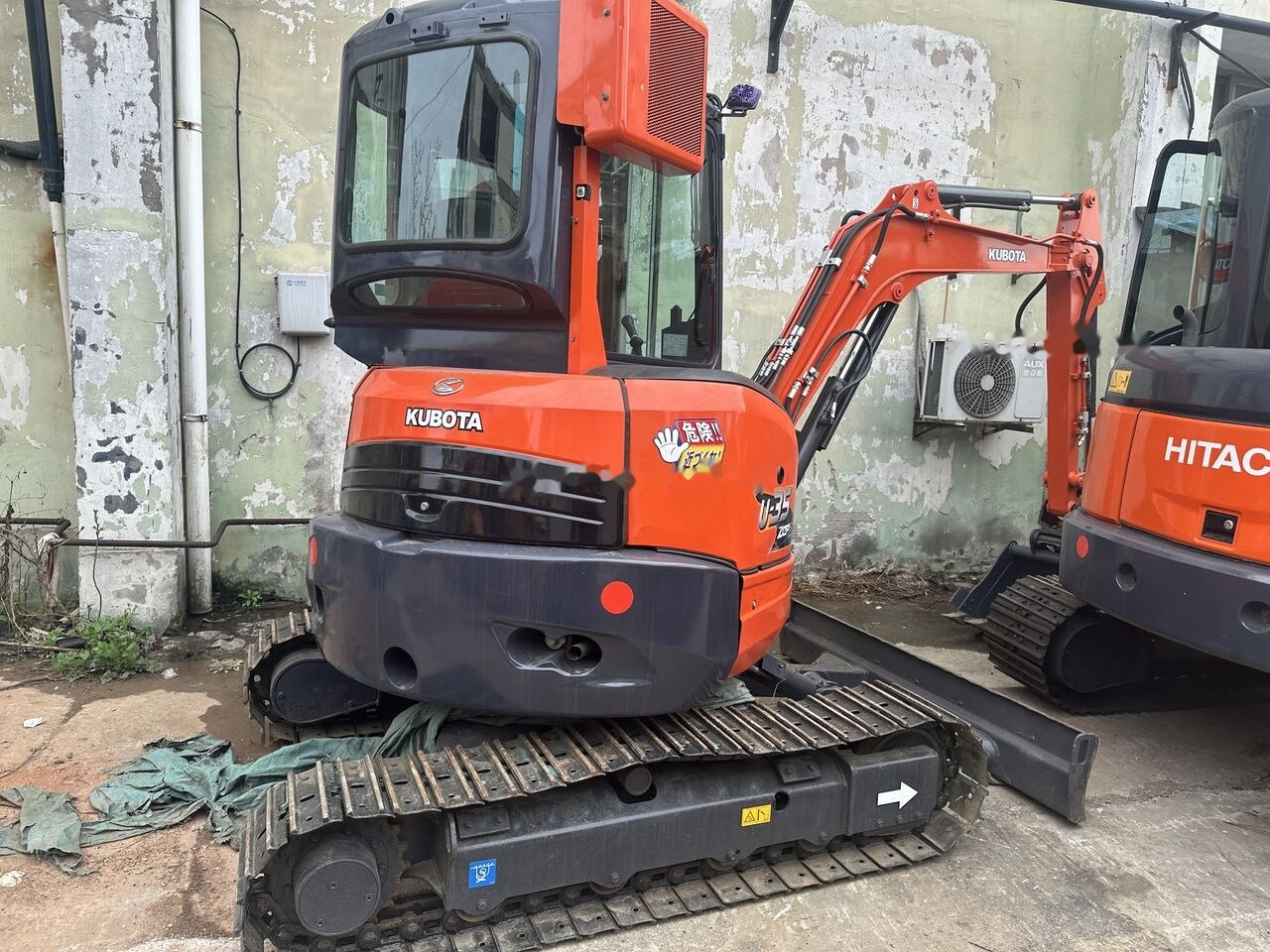 Kubota U35 - 미니 굴삭기 : 사진 2 Kubota U35 - 미니 굴삭기 : 사진 2