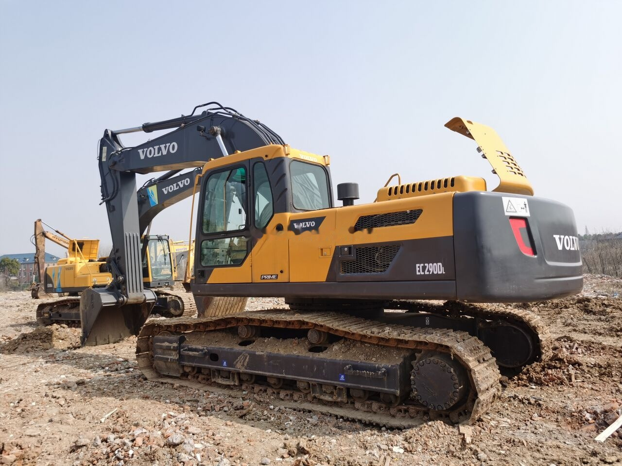 Volvo EC290 - 크롤러 굴삭기 : 사진 2 Volvo EC290 - 크롤러 굴삭기 : 사진 2