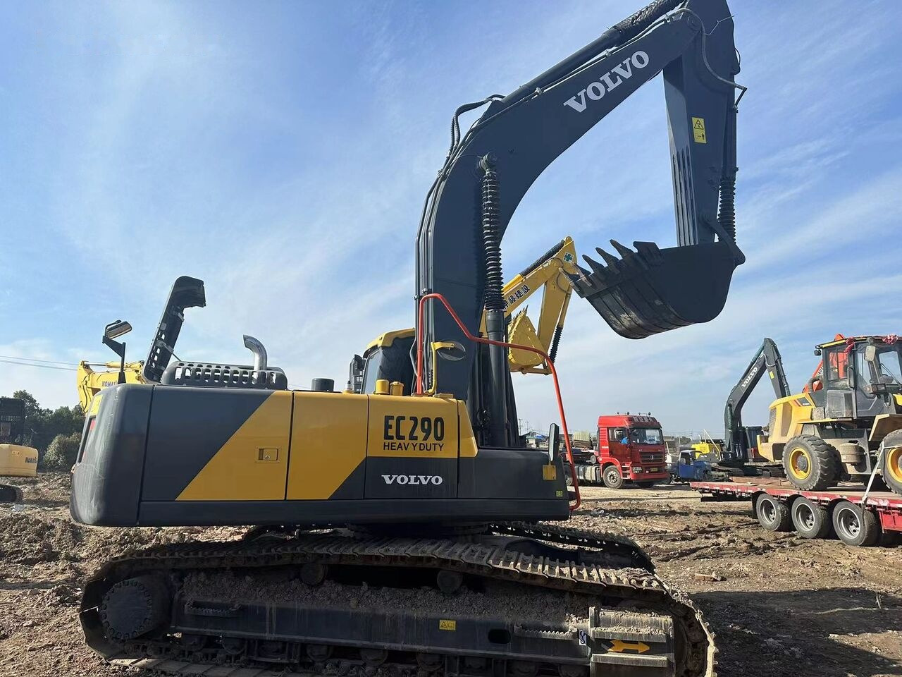 Volvo EC290 - 크롤러 굴삭기 : 사진 4 Volvo EC290 - 크롤러 굴삭기 : 사진 4
