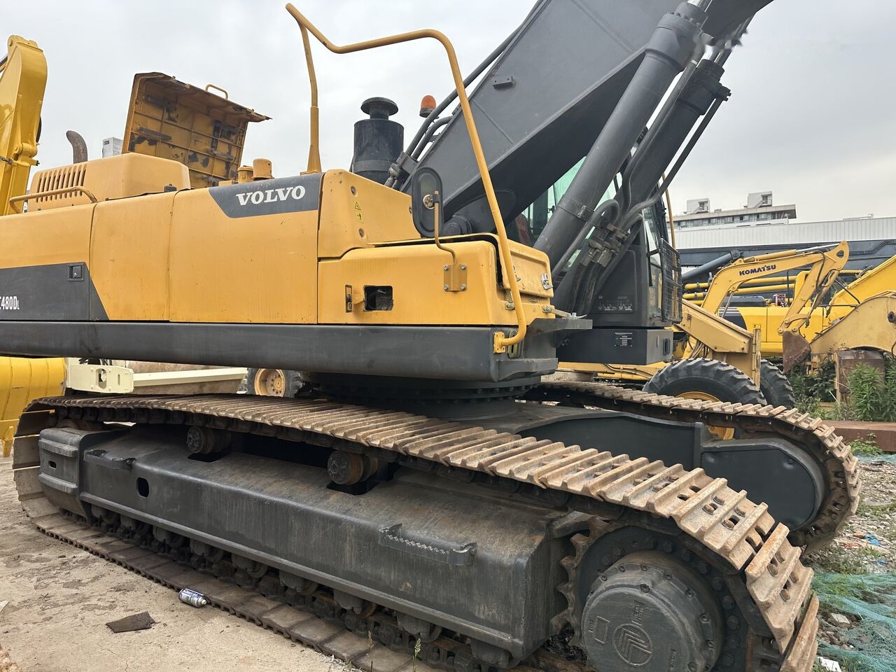 Volvo EC480DL - 크롤러 굴삭기 : 사진 3 Volvo EC480DL - 크롤러 굴삭기 : 사진 3