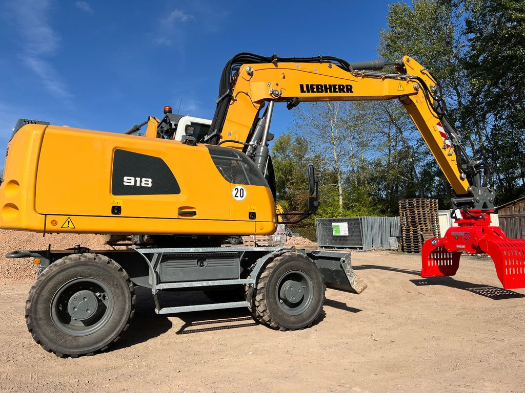 Liebherr A 918 G6.0-D - 휠 굴삭기 : 사진 1 Liebherr A 918 G6.0-D - 휠 굴삭기 : 사진 1